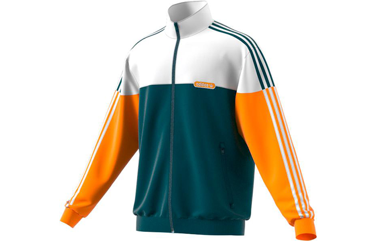 Мужская куртка adidas originals Firebird (желто-зеленая)