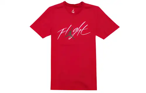 Jordan T Shirts Men's Crew Neck Moderate Straight Fit