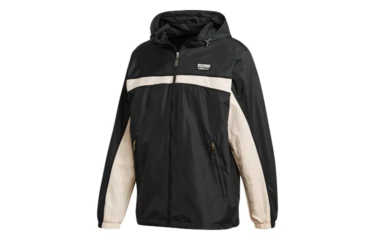 Adidas Jackets Men's Black Hooded Moderate Other