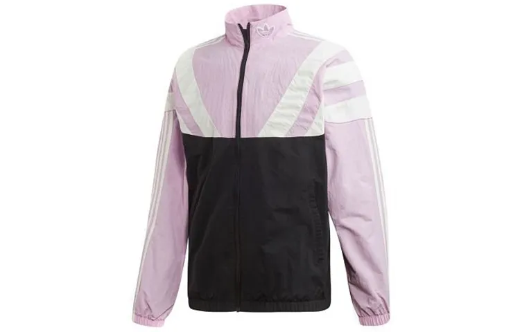 Adidas Originals Retro Balanta Jackets Men's Stand Collar Moderate Straight Fit