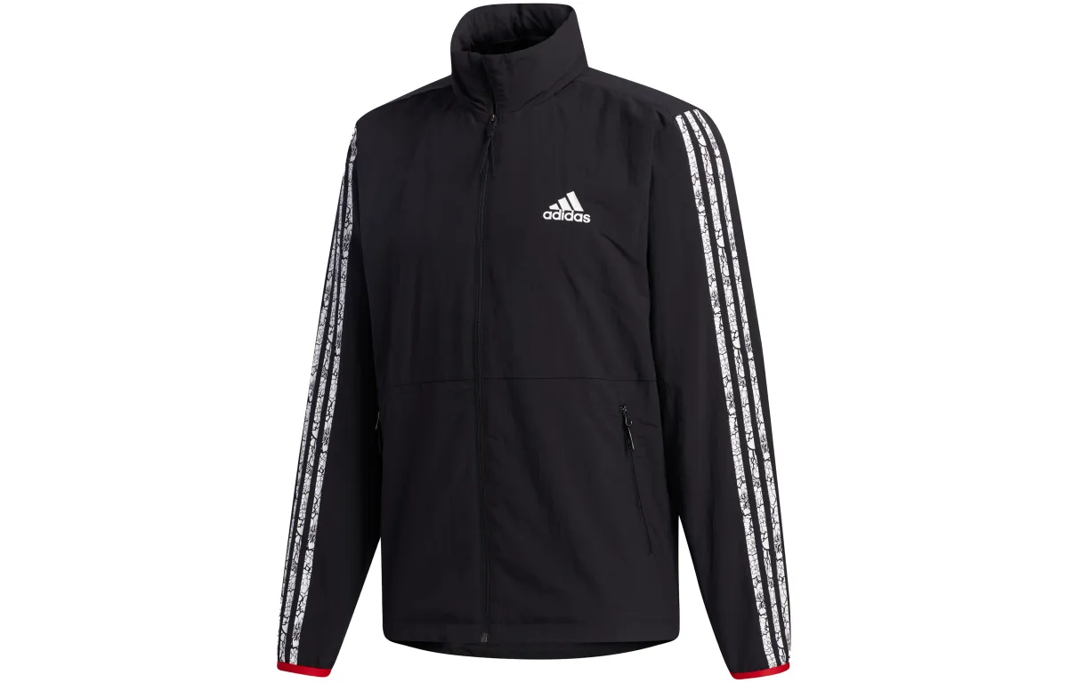 Adidas Jackets Men's Black Hooded Moderate Other