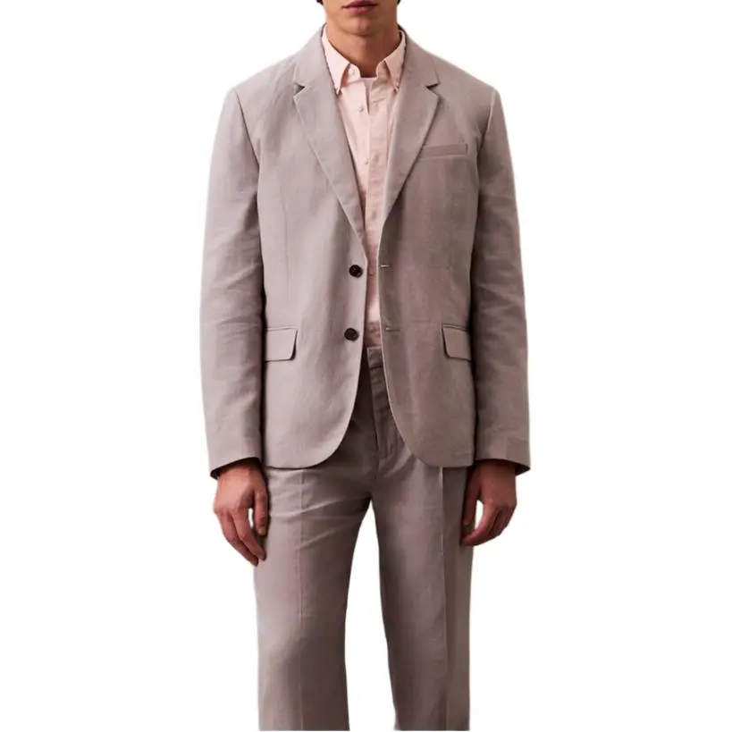 CALVIN KLEIN Business Suit Men's Gray