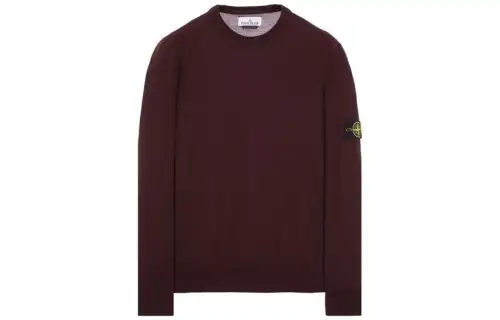 STONE ISLAND Logo Patch Crewneck Jumper