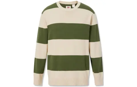 Levi's Knitwear Men's Multicolor Crew Neck Moderate Other