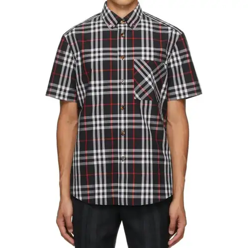 Burberry Shirt Men's Marine Blue