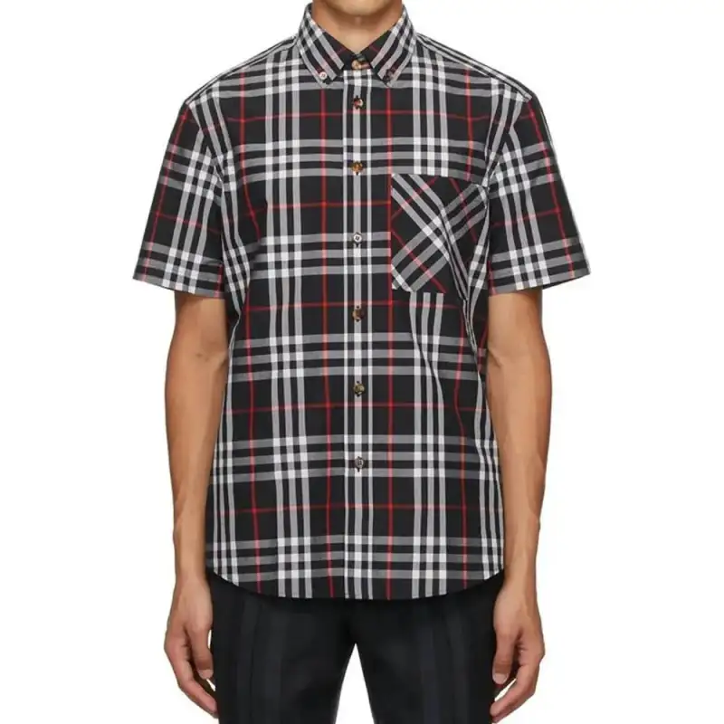 Burberry Shirt Men's Marine Blue