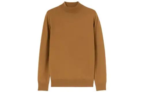 Loro Piana Sweaters Men's Brown Crew Neck Moderate Other