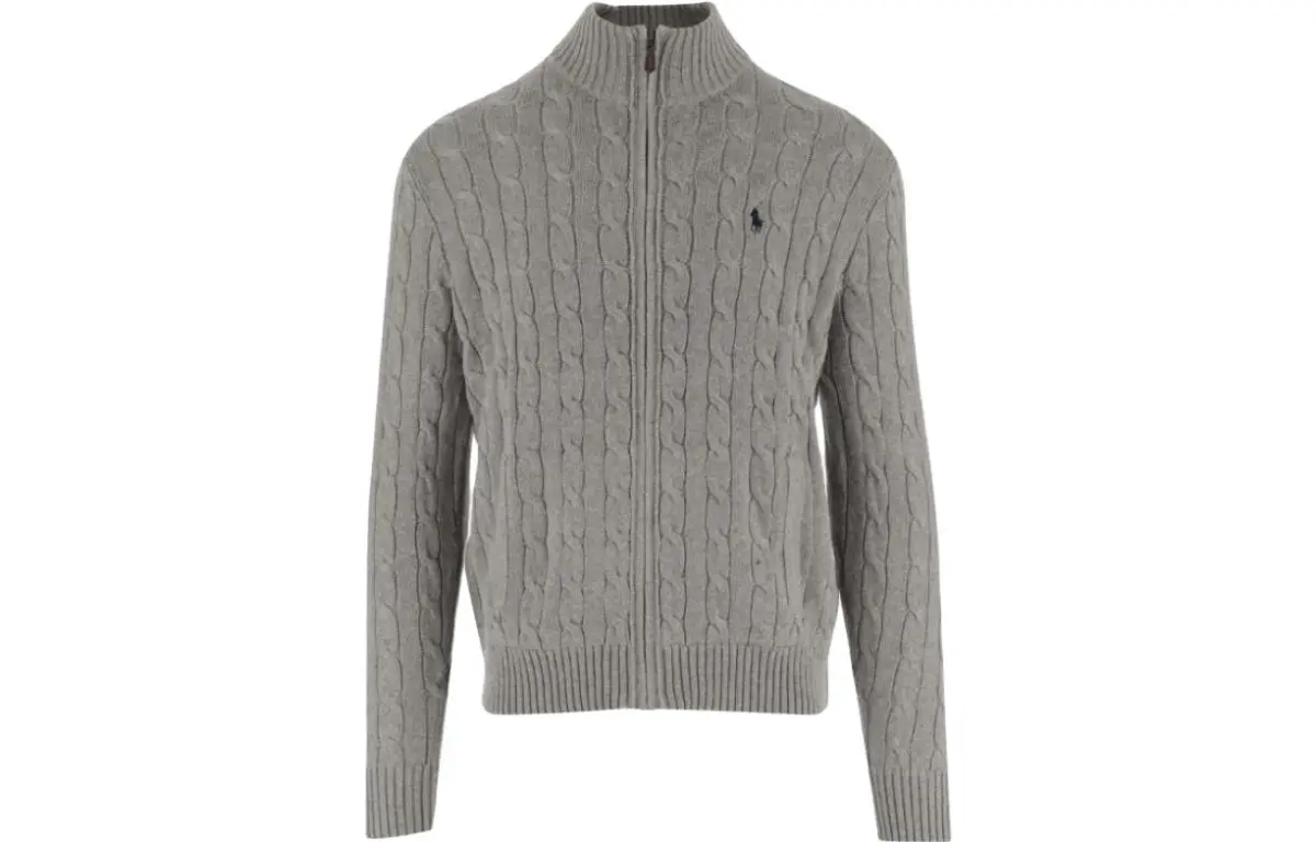 Polo Ralph Lauren Cable-Knit Zipped Cardigan