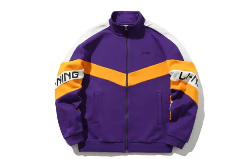 Li Ning Jacket Unisex Iron Blue Purple