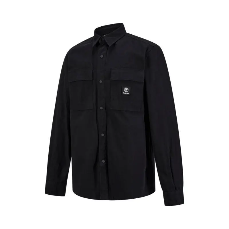 Timberland Shirts Unisex Black Lapel Moderate Other
