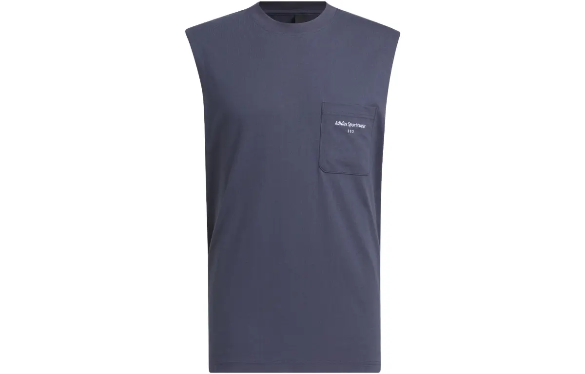 Adidas Tank Top Men's Dark Navy Blue