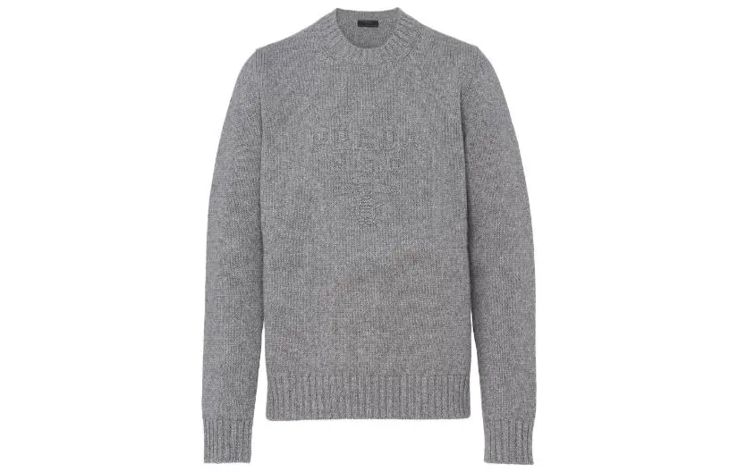 Prada logo-embroidered sweater