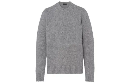 Prada logo-embroidered sweater