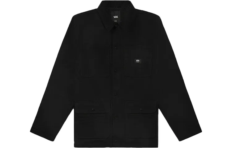 Vans Jackets Men's Black Lapel Moderate