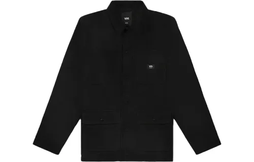 Vans Jackets Men's Black Lapel Moderate Workwear