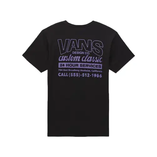 Vans Shop Front T Shirt T Shirt Men's Black