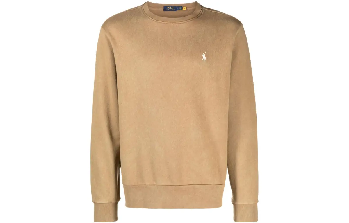 【Best of: PromotionsPrevious Season】pony-embroidered cotton jumper