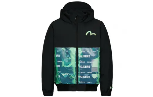 EVISU Jackets Men's Hooded Moderate Other