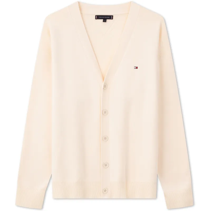 Tommy Hilfiger Knitwear Men's V-neck Moderate Cardigan