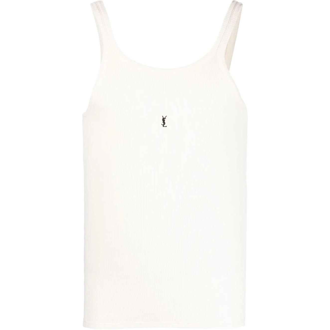 Мужская майка SAINT LAURENT (белая)