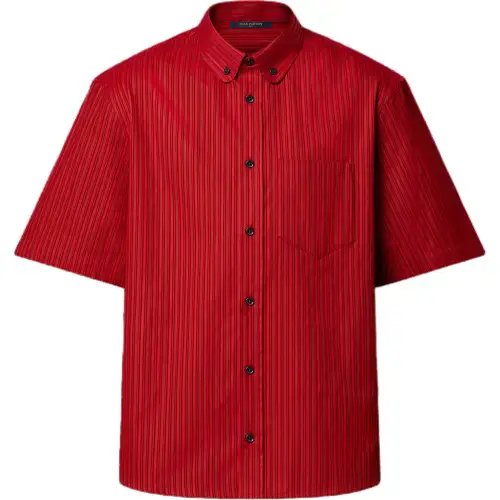 LOUIS VUITTON Lv X Park Seo-Bo Cotton Short-Sleeved Shirt