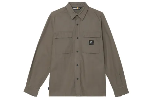 Timberland Shirts Unisex Khaki Lapel Moderate Other