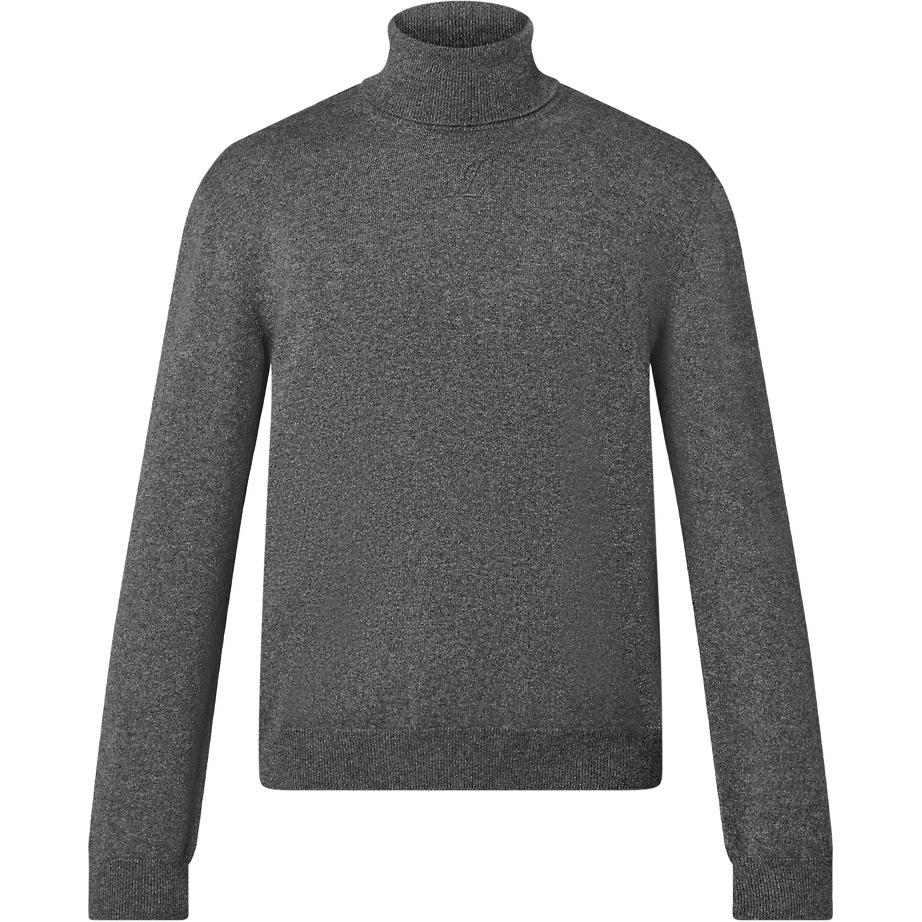 LOUIS VUITTON Lvse Lv Embossed Turtle Neck