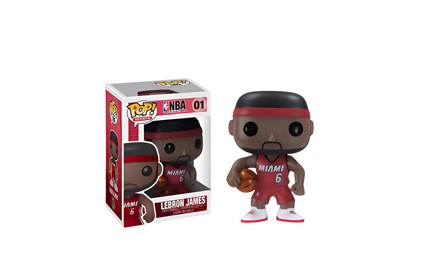 Funko POP! Series THE VAULT NBA Lebron James LeBron James Q version figure 9.5cm