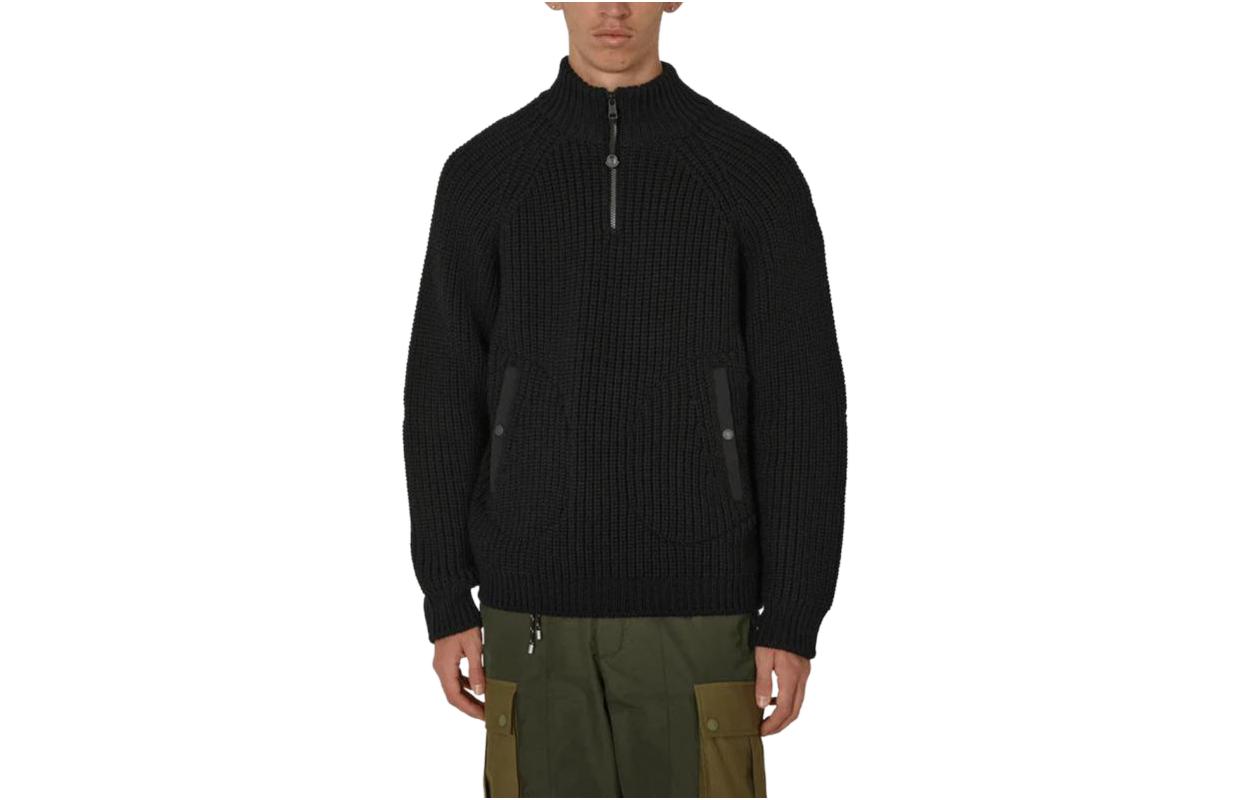Мужской свитер Moncler (черный)