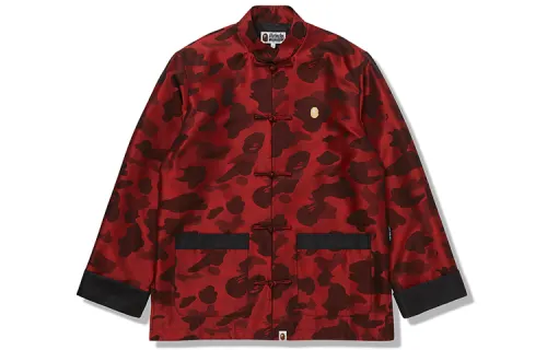 A BATHING APE Head Series Jacket Men's Red