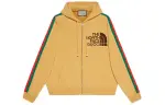 GUCCI X THE NORTH FACE Gucci X The North Face Jackets Unisex Yellow Hooded Moderate Other