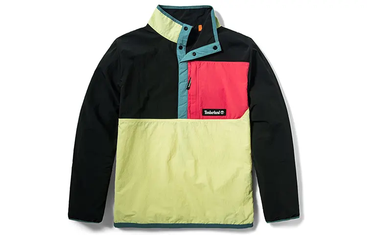 Timberland Jacket Men's Black Yellow Multicolor