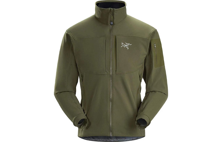 Мужская куртка Arcteryx GAMMA MX Jacket (черная) — фото 2