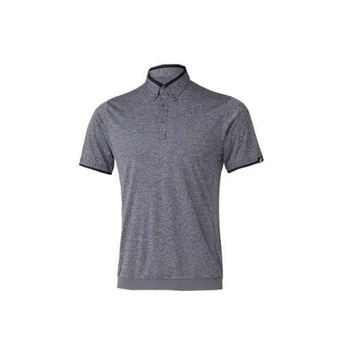 Asics Polo Shirt Men's Charcoal