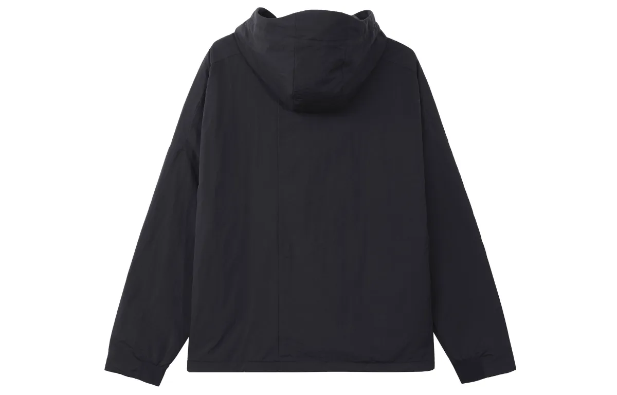 Adidas Jackets Men's Black Hooded Moderate Other
