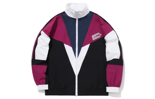Li Ning CF Jacket Unisex Dark Simple Blue