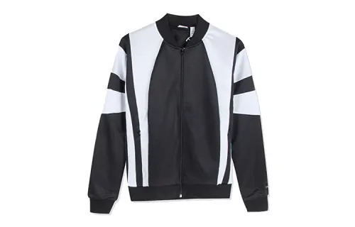 Adidas Originals Jackets Men's Black Baseball Collar Moderate Other