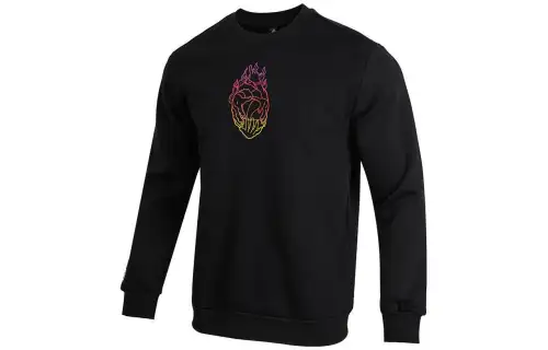 Adidas Knitwear Men's Black Crew Neck Moderate Base Layer