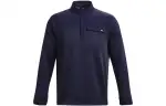 Under Armour Storm Sweaters Men's Navy Blue Stand Collar Moderate Other