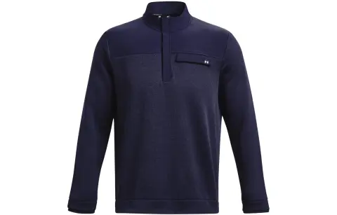 Under Armour Storm Sweaters Men's Navy Blue Stand Collar Moderate Other