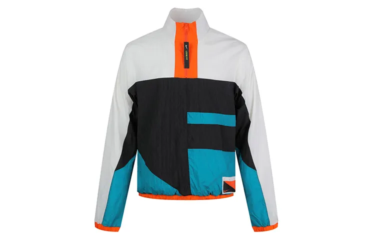 Nike Jacket Men's White Green Black