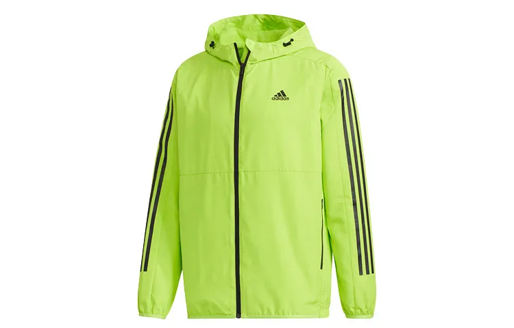 Adidas Jacket Men's Half Neon Green