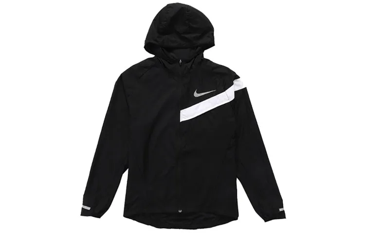 Nike Jackets Men's Black Hooded Moderate Other