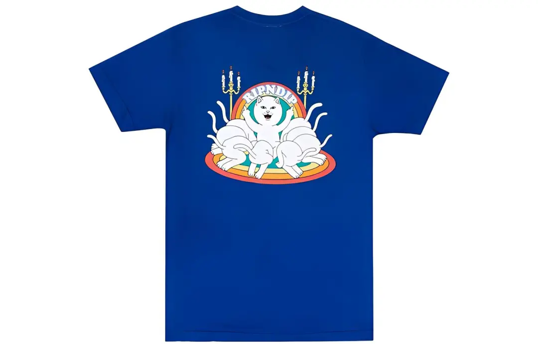 RIPNDIP T Shirt Men's Royal Blue