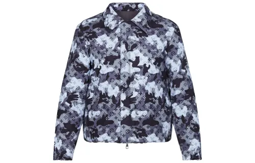 LOUIS VUITTON Jackets & Coats Men's Blue
