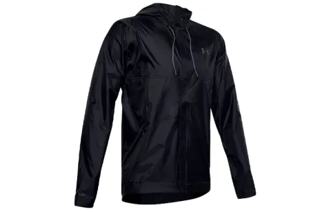 Under Armour Jackets Men's Black Hooded Moderate Other