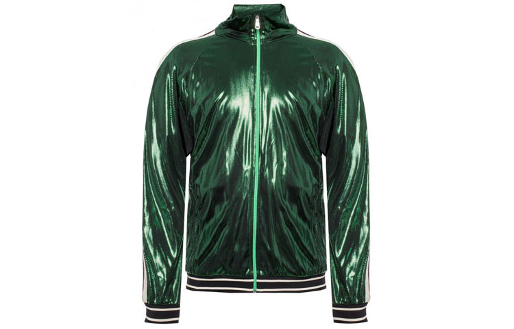 【Previous Season】Oversize laminated jersey jacket