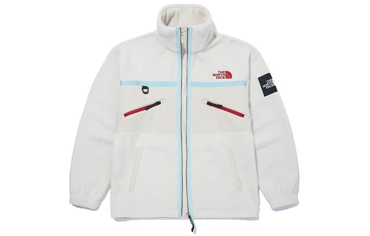 THE NORTH FACE Jackets Unisex White Stand Collar Moderate Other