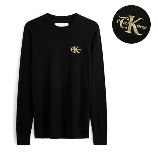 Calvin Klein Year Of The Dragon Limited Edition Collection Sweaters Men's Crew Neck Moderate Other