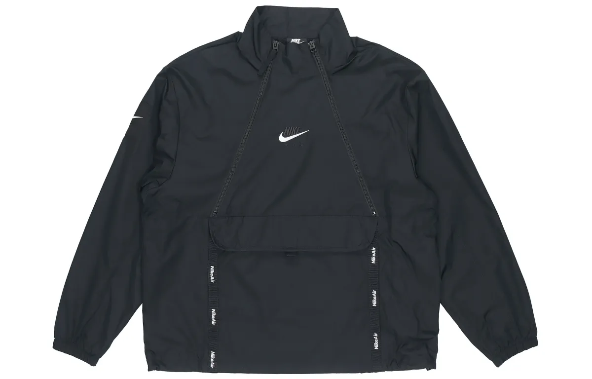 Nike Jackets Men's Black Stand Collar Thin